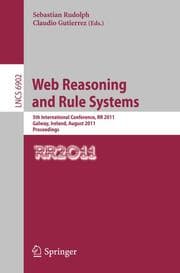 Cover von Web Reasoning and Rule Systems