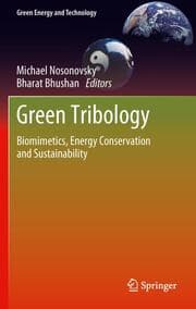 Cover von Green Tribology