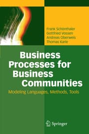Cover von Business Processes for Business Communities