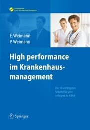Cover von High performance im Krankenhausmanagement