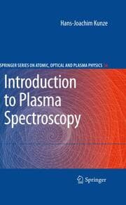 Cover von Introduction to Plasma Spectroscopy