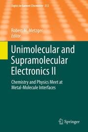 Cover von Unimolecular and Supramolecular Electronics II
