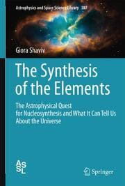 Cover von The Synthesis of the Elements