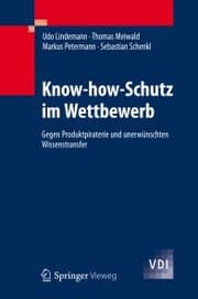 Cover von Know-how-Schutz im Wettbewerb