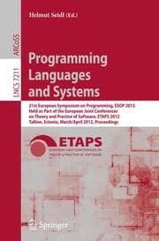Cover von Programming Languages and Systems