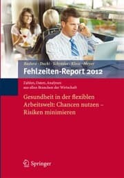 Cover von Fehlzeiten-Report 2012