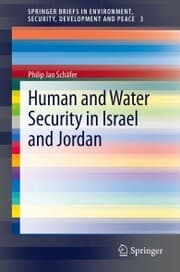 Cover von Human and Water Security in Israel and Jordan