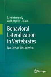 Cover von Behavioral Lateralization in Vertebrates