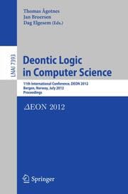 Cover von Deontic Logic in Computer Science