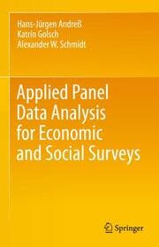 Cover von Applied Panel Data Analysis for Economic and Social Surveys