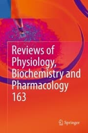 Cover von Reviews of Physiology, Biochemistry and Pharmacology, Vol. 163