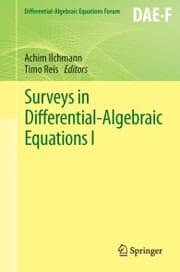 Cover von Surveys in Differential-Algebraic Equations I