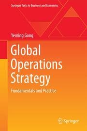 Cover von Global Operations Strategy