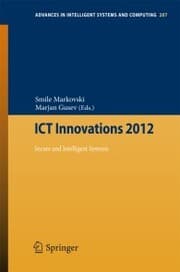 Cover von ICT Innovations 2012