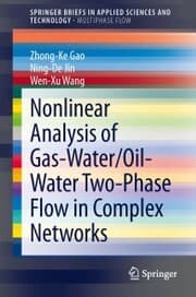 Cover von Nonlinear Analysis of Gas-Water/Oil-Water Two-Phase Flow in Complex Networks