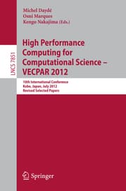 Cover von High Performance Computing for Computational Science - VECPAR 2012