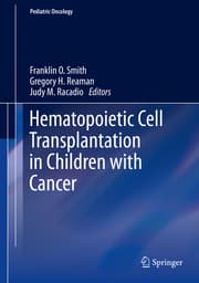 Cover von Hematopoietic Cell Transplantation in Children with Cancer