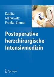 Cover von Postoperative herzchirurgische Intensivmedizin