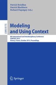 Cover von Modeling and Using Context