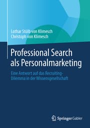Cover von Professional Search als Personalmarketing