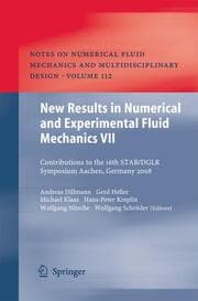 Cover von New Results in Numerical and Experimental Fluid Mechanics VII