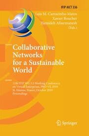 Cover von Collaborative Networks for a Sustainable World