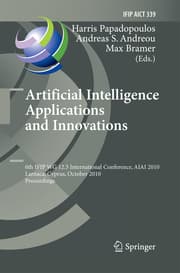 Cover von Artificial Intelligence Applications and Innovations