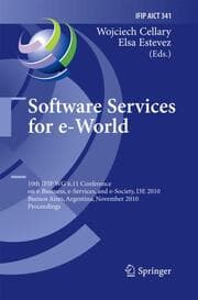 Cover von Software Services for e-World