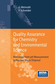 Cover von Quality Assurance for Chemistry and Environmental Science