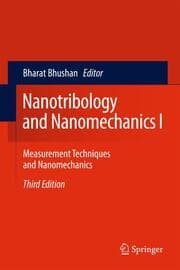 Cover von Nanotribology and Nanomechanics I