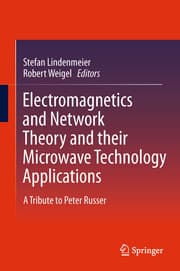Cover von Electromagnetics and Network Theory and their Microwave Technology Applications