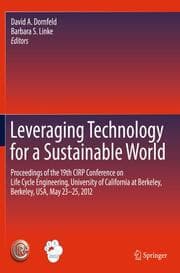 Cover von Leveraging Technology for a Sustainable World