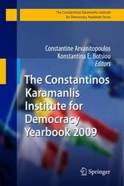 Cover von The Constantinos Karamanlis Institute for Democracy Yearbook 2009
