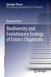 Cover von Biodiversity and Evolutionary Ecology of Extinct Organisms