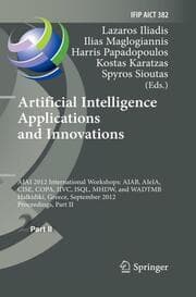 Cover von Artificial Intelligence Applications and Innovations