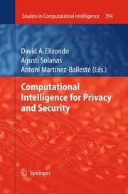 Cover von Computational Intelligence for Privacy and Security