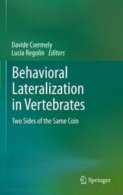 Cover von Behavioral Lateralization in Vertebrates