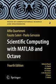 Cover von Scientific Computing with MATLAB and Octave