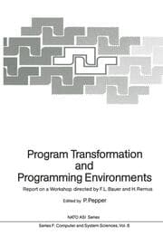 Cover von Program Transformation and Programming Environments