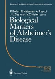 Cover von Biological Markers of Alzheimers Disease