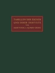Cover von Tabellen der Zucker und Ihrer Derivate