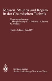 Cover von Messen, Steuern und Regeln in der Chemischen Technik