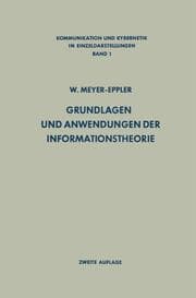 Cover von Grundlagen und Anwendungen der Informationstheorie