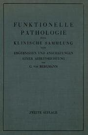 Cover von Funktionelle Pathologie