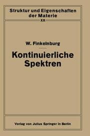 Cover von Kontinuierliche Spektren