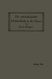 Cover von Die stereoskopische Meßmethode in der Praxis