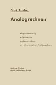 Cover von Analogrechnen