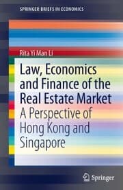 Cover von Law, Economics and Finance of the Real Estate Market