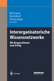 Cover von Interorganisatorische Wissensnetzwerke