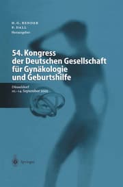 Cover von 54.Kongress der Deutschen Gesellschaft für Gynäkologie und Geburtshilfe